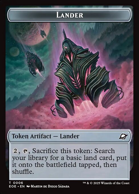 Magic the Gathering Card - Lander - MTG Circle