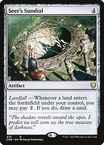 Magic the Gathering Card - Seer's Sundial - MTG Circle