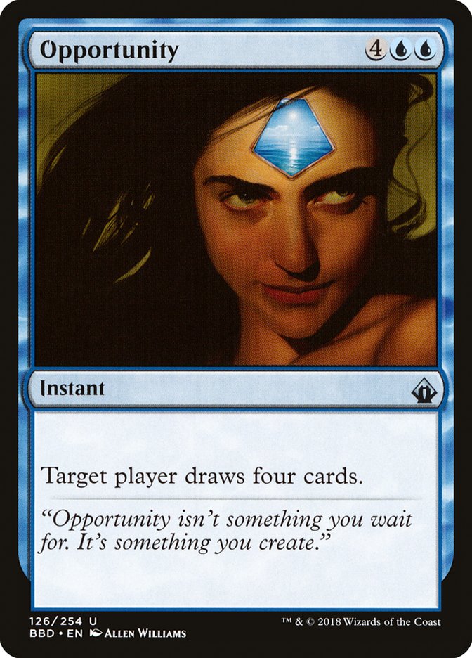 Magic the Gathering Card - Opportunity - MTG Circle