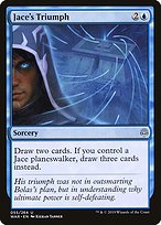 Magic the Gathering Card - Jace's Triumph - MTG Circle