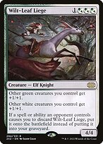 Magic the Gathering Card - Wilt-Leaf Liege - MTG Circle