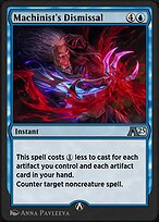 Magic the Gathering Card - Machinist's Dismissal - MTG Circle