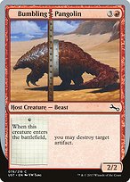 Magic the Gathering Card - Bumbling Pangolin - MTG Circle