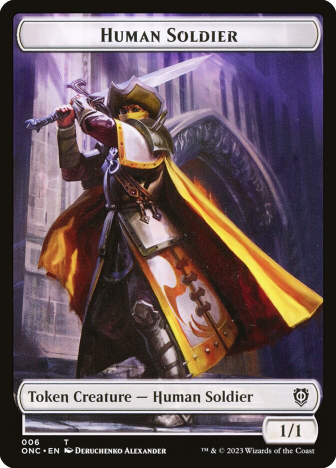 Magic the Gathering Card - Human Soldier - MTG Circle