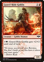 Magic the Gathering Card - Gravel-Hide Goblin - MTG Circle