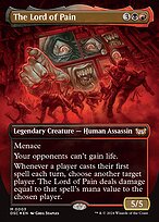 Magic the Gathering Card - The Lord of Pain - MTG Circle