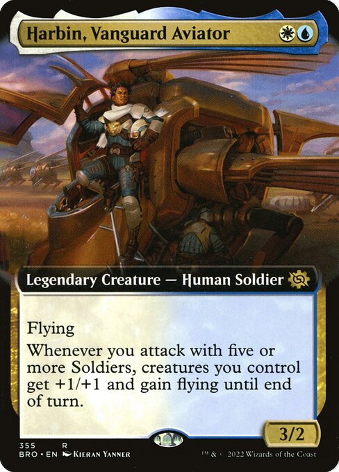 Magic the Gathering Card - Harbin, Vanguard Aviator - MTG Circle