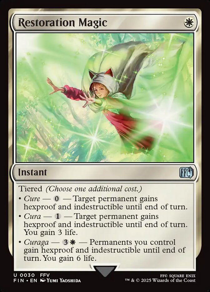 Magic the Gathering Card - Restoration Magic - MTG Circle