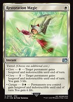 Magic the Gathering Card - Restoration Magic - MTG Circle