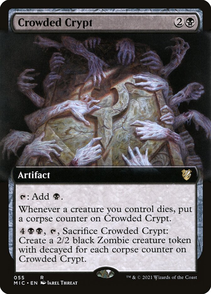 Magic the Gathering Card - Crowded Crypt - MTG Circle