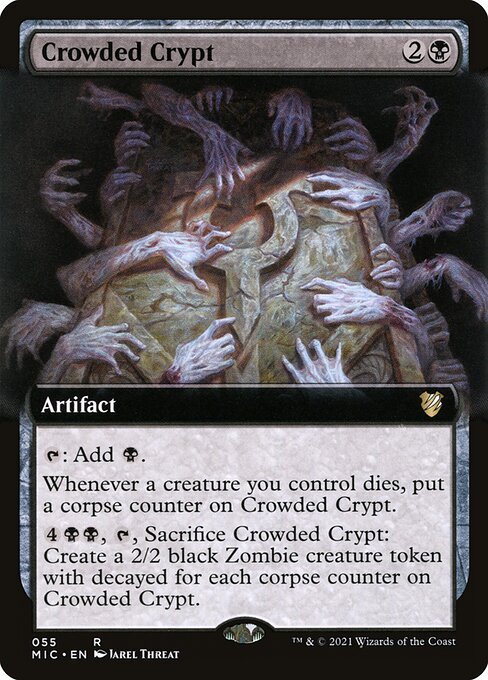 Magic the Gathering Card - Crowded Crypt - MTG Circle