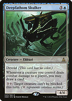 Magic the Gathering Card - Deepfathom Skulker - MTG Circle