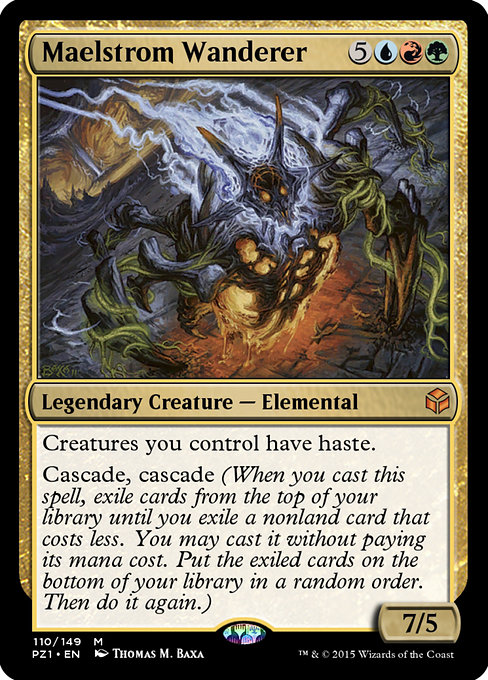 Magic the Gathering Card - Maelstrom Wanderer - MTG Circle