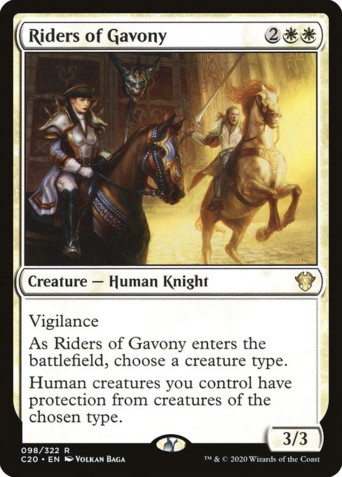 Magic the Gathering Card - Riders of Gavony - MTG Circle