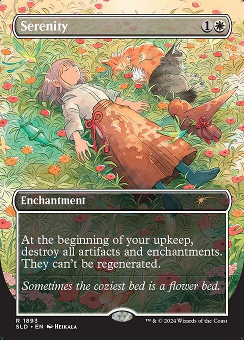 Magic the Gathering Card - Serenity - MTG Circle