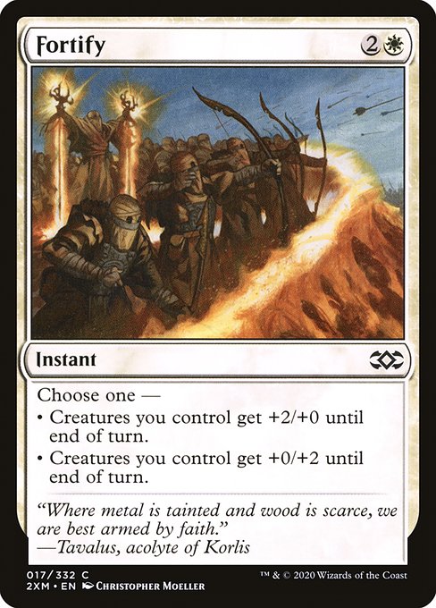 Magic the Gathering Card - Fortify - MTG Circle