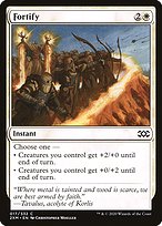 Magic the Gathering Card - Fortify - MTG Circle