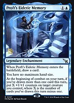 Magic the Gathering Card - Proft's Eidetic Memory - MTG Circle