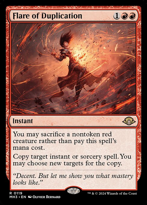 Magic the Gathering Card - Flare of Duplication - MTG Circle