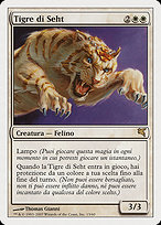 Magic the Gathering Card - Seht's Tiger - MTG Circle