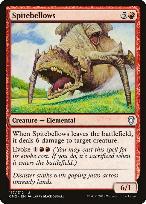 Magic the Gathering Card - Spitebellows - MTG Circle