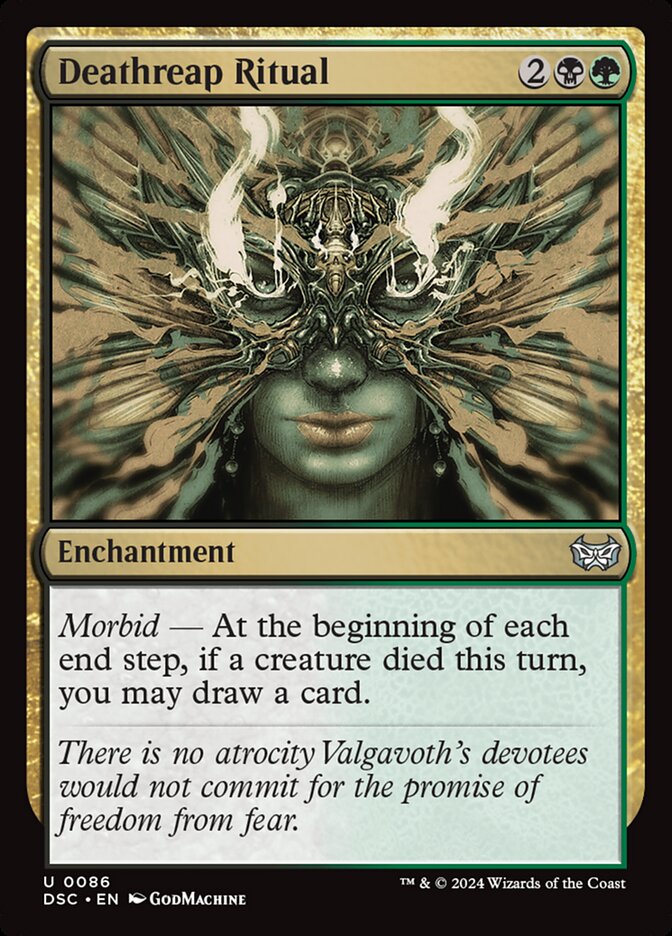 Magic the Gathering Card - Deathreap Ritual - MTG Circle