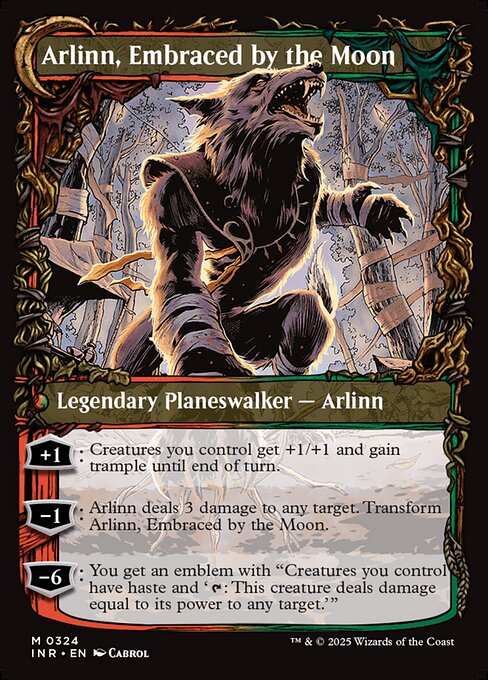 Magic the Gathering Card - Arlinn, Embraced by the Moon - MTG Circle
