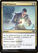 Magic the Gathering Card - Final Payment - MTG Circle