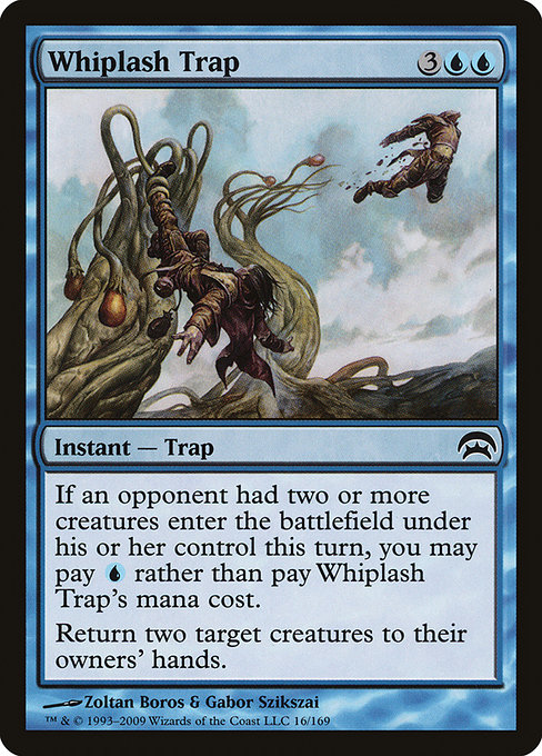 Magic the Gathering Card - Whiplash Trap - MTG Circle