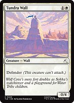 Magic the Gathering Card - Tundra Wall - MTG Circle