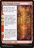 Magic the Gathering Card - The Triumph of Anax - MTG Circle