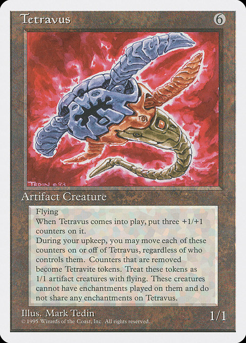 Magic the Gathering Card - Tetravus - MTG Circle