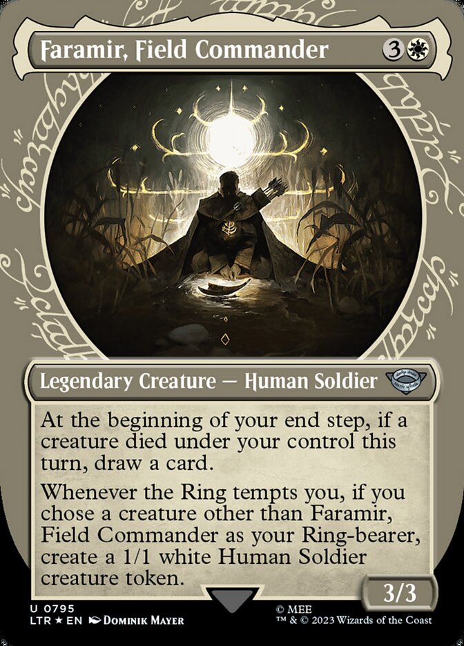 Magic the Gathering Card - Faramir, Field Commander - MTG Circle