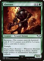 Magic the Gathering Card - Aberrant - MTG Circle