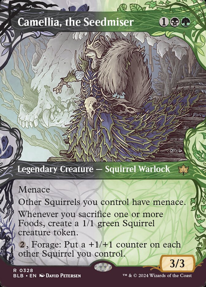 Magic the Gathering Card - Camellia, the Seedmiser - MTG Circle