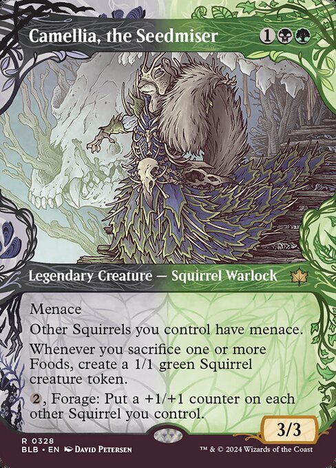 Magic the Gathering Card - Camellia, the Seedmiser - MTG Circle
