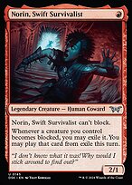 Magic the Gathering Card - Norin, Swift Survivalist - MTG Circle