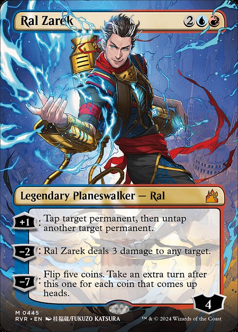 Magic the Gathering Card - Ral Zarek - MTG Circle
