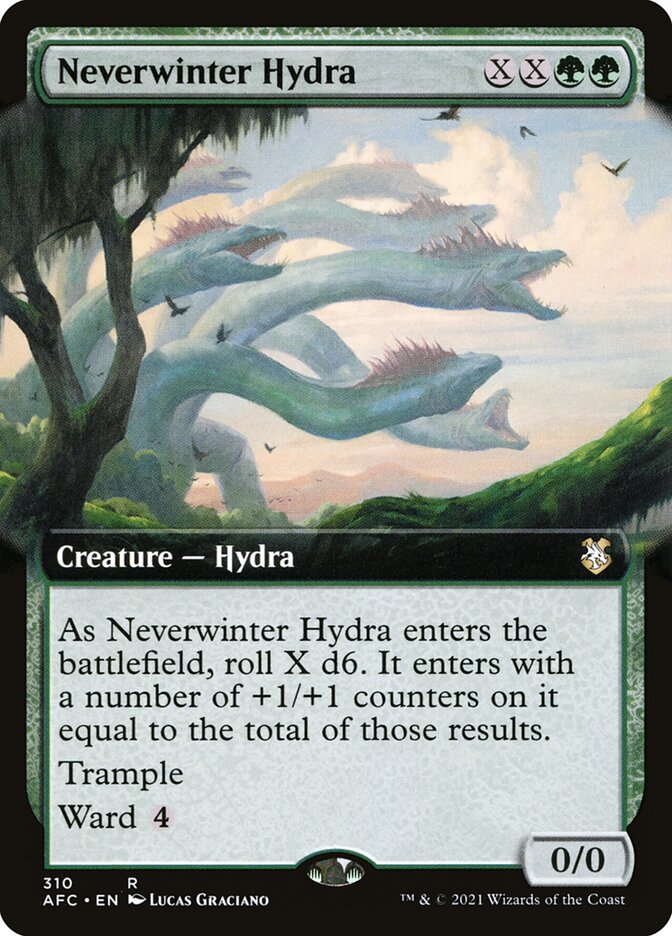 Magic the Gathering Card - Neverwinter Hydra - MTG Circle