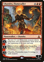 Magic the Gathering Card - Chandra, Flamecaller - MTG Circle