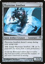 Magic the Gathering Card - Phyrexian Ironfoot - MTG Circle