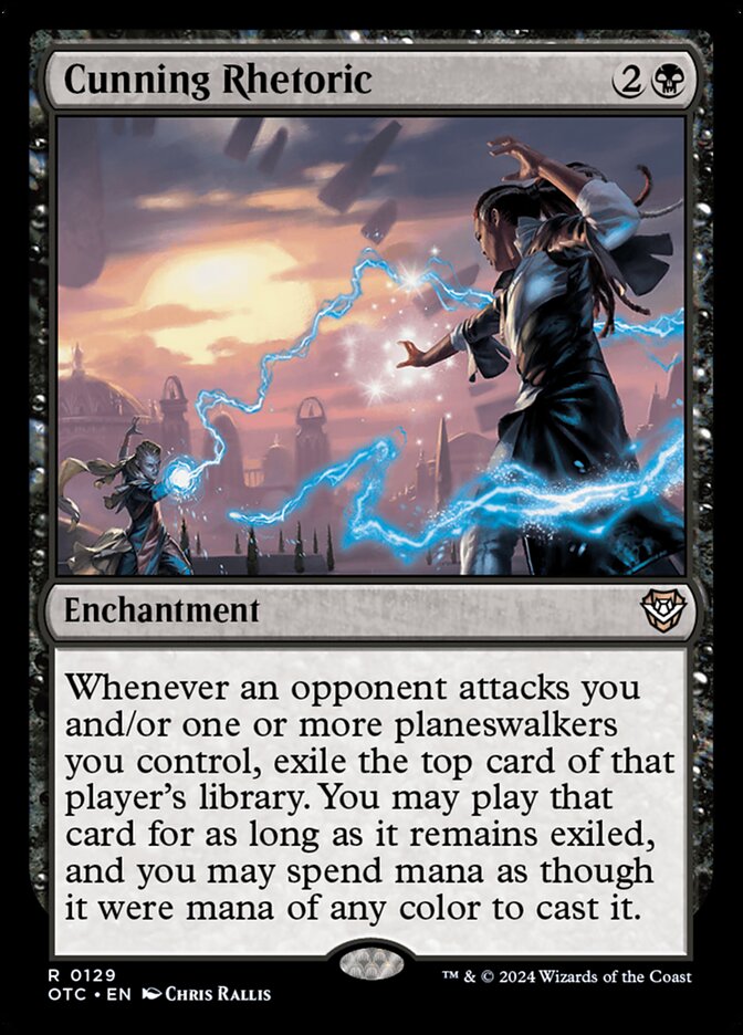 Magic the Gathering Card - Cunning Rhetoric - MTG Circle