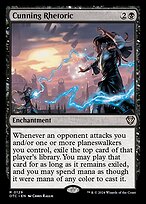 Magic the Gathering Card - Cunning Rhetoric - MTG Circle