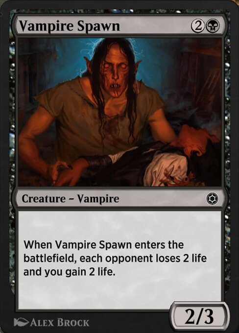 Magic the Gathering Card - Vampire Spawn - MTG Circle