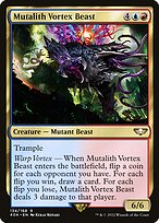Magic the Gathering Card - Mutalith Vortex Beast - MTG Circle