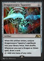 Magic the Gathering Card - Dragonweave Tapestry - MTG Circle