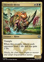 Magic the Gathering Card - Skirmish Rhino - MTG Circle