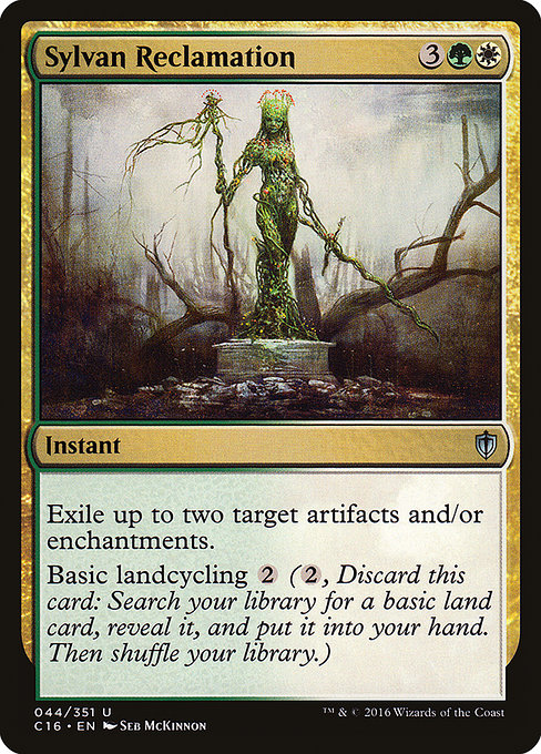Magic the Gathering Card - Sylvan Reclamation - MTG Circle