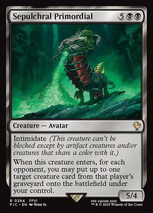 Magic the Gathering Card - Sepulchral Primordial - MTG Circle