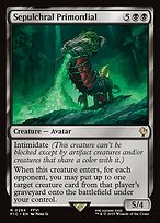 Magic the Gathering Card - Sepulchral Primordial - MTG Circle